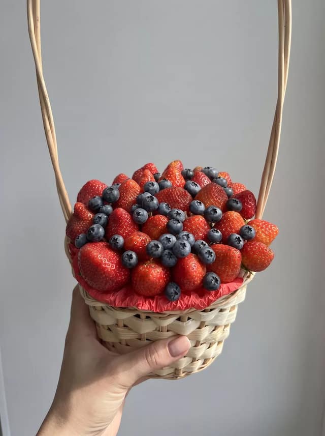 Корзины с цветами