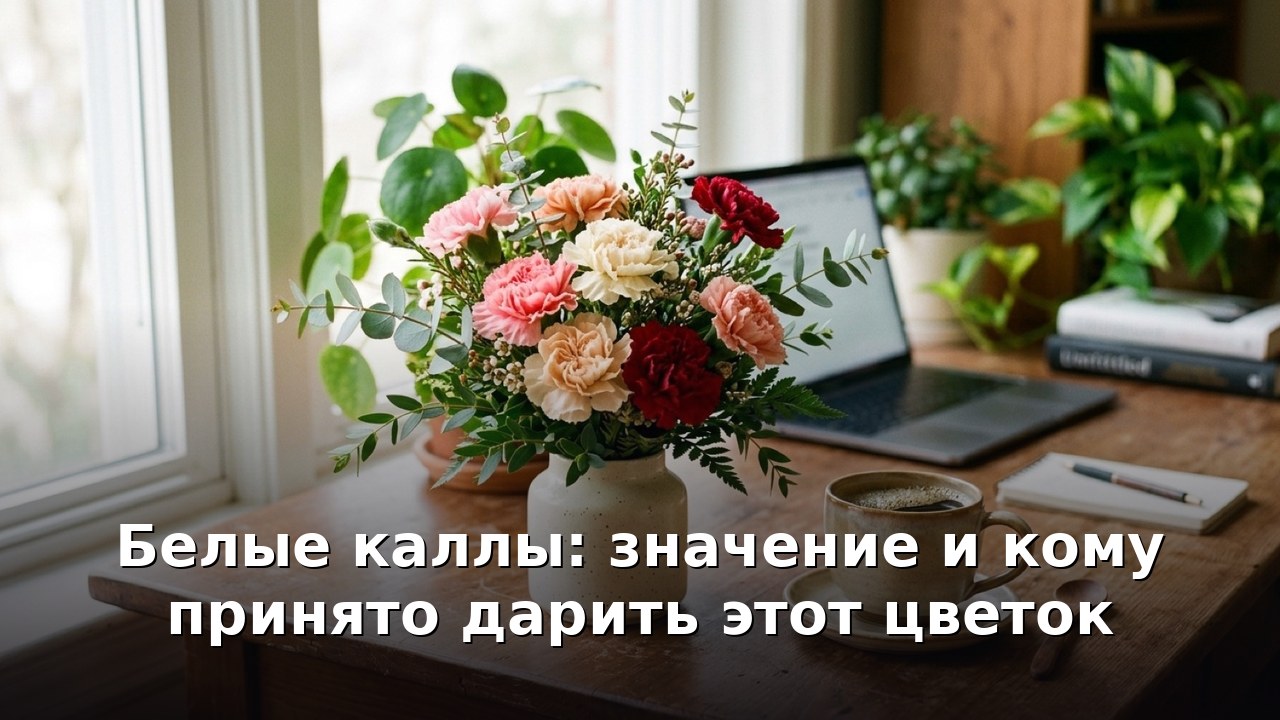 Белые каллы: значение и кому принято дарить этот цветок
