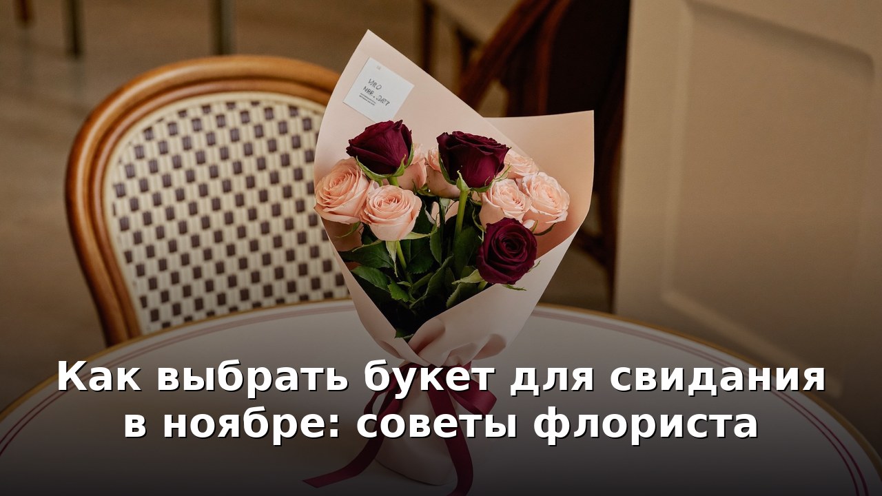 Как выбрать букет для свидания в ноябре: советы флориста