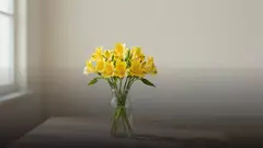 Букет из 15 жёлтых альстромерий: кому и когда дарить