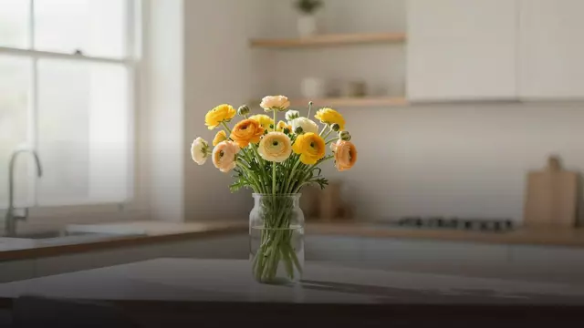 Букет из ранункулюсов на новоселье: как выбрать и сколько стоит