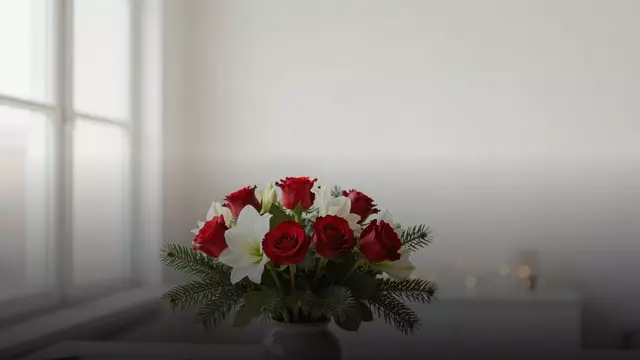 Букет на новогодний корпоратив: как выбрать, кому и когда заказать