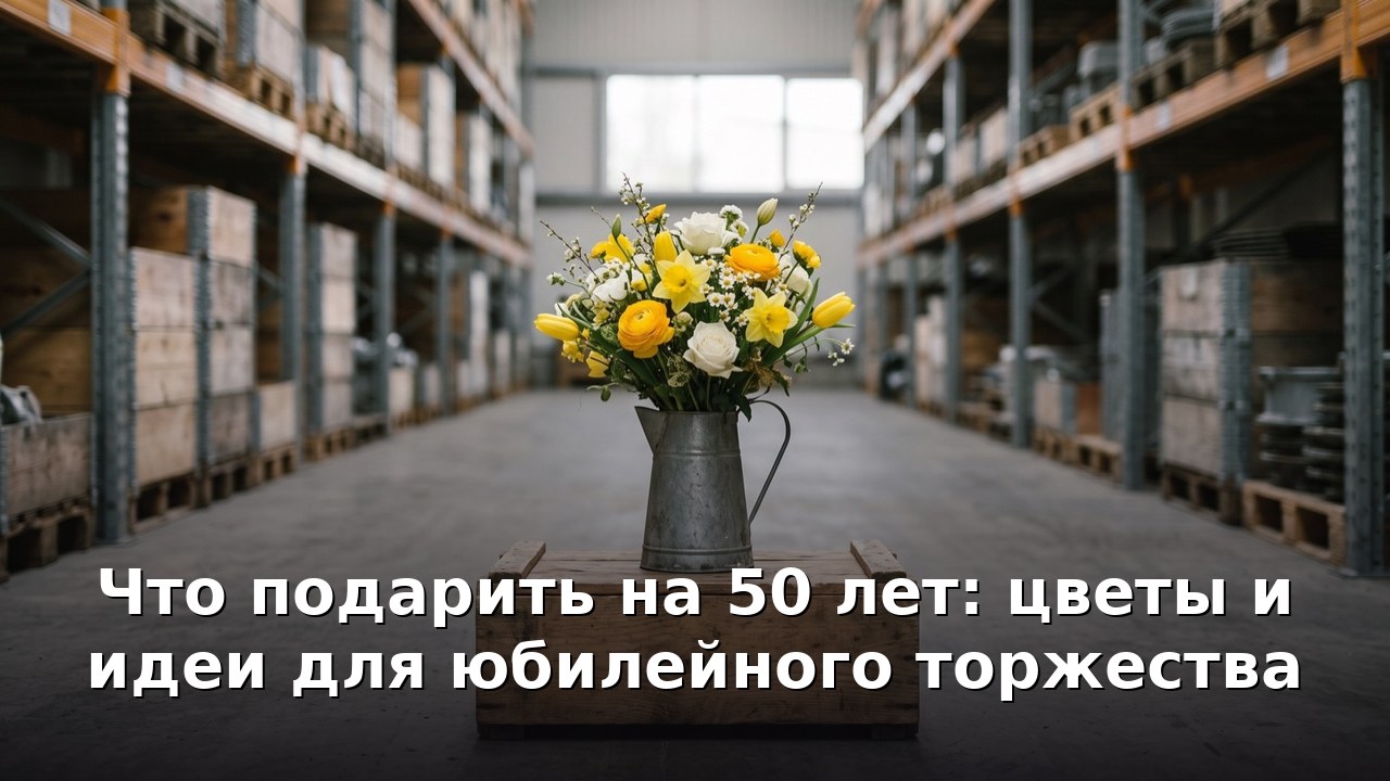 Что подарить на 50 лет: цветы и идеи для юбилейного торжества