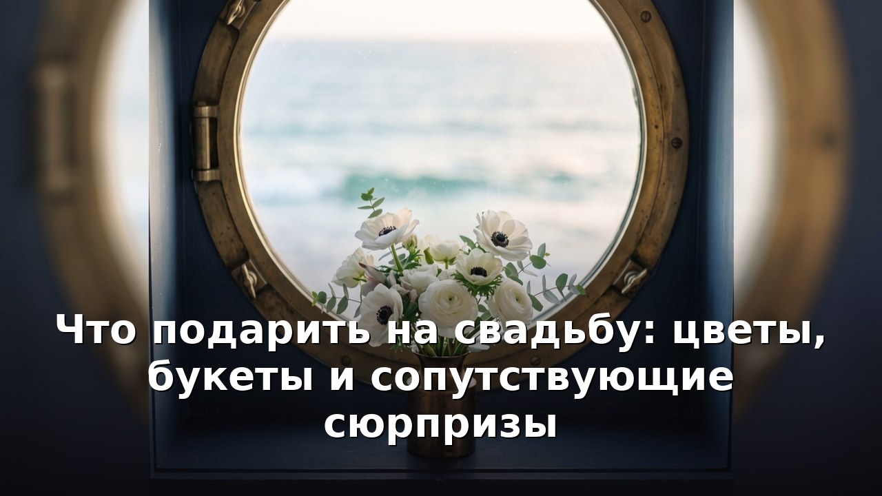 Что подарить на свадьбу: цветы, букеты и сопутствующие сюрпризы
