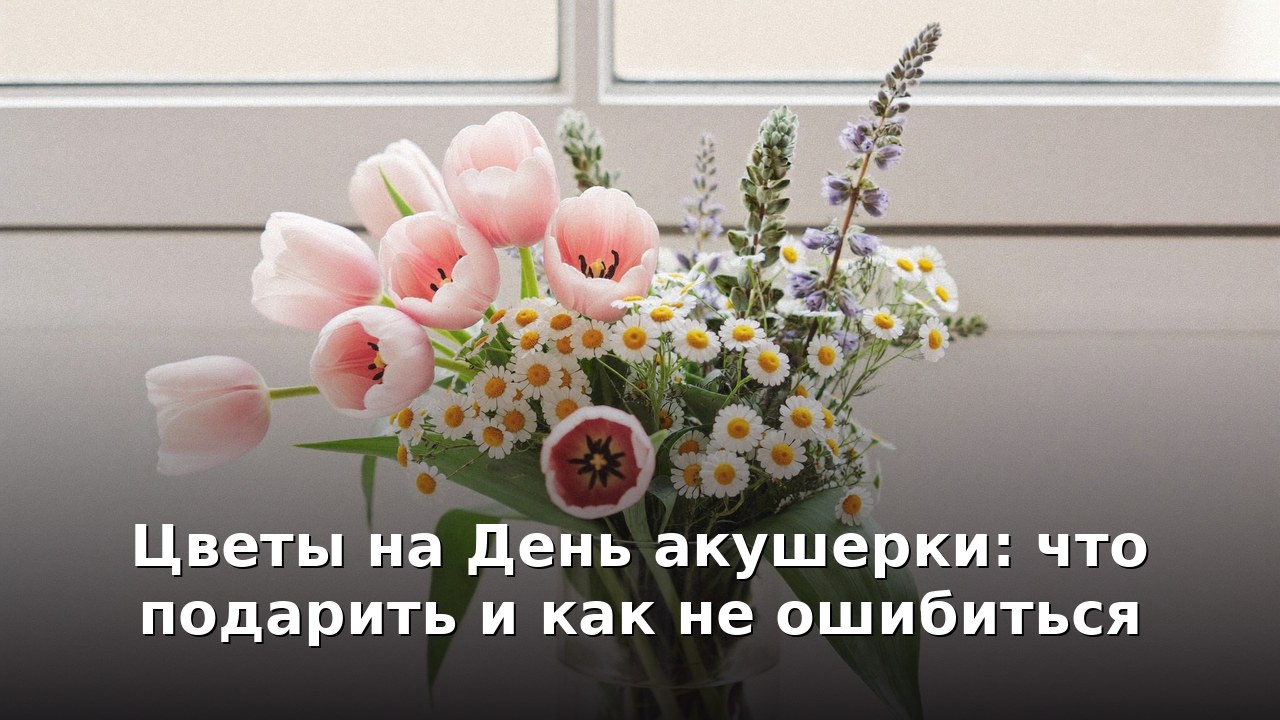 Цветы на День акушерки: что подарить и как не ошибиться