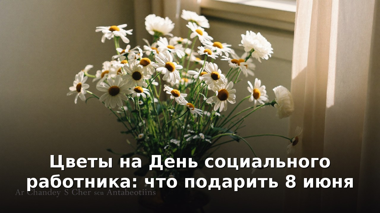 Цветы на День социального работника: что подарить 8 июня