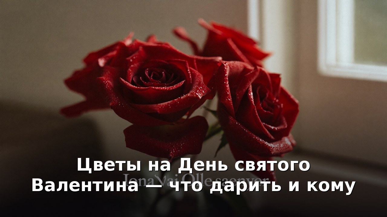 Цветы на День святого Валентина — что дарить и кому
