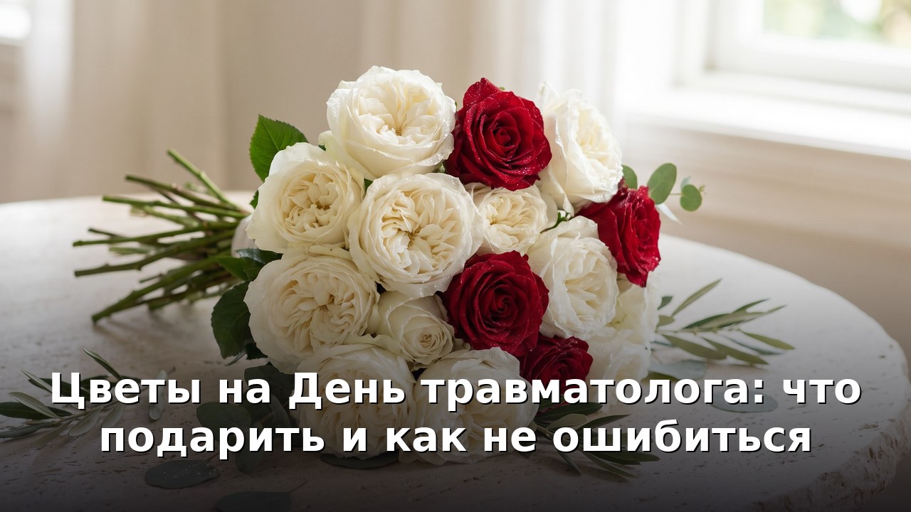 Цветы на День травматолога: что подарить и как не ошибиться