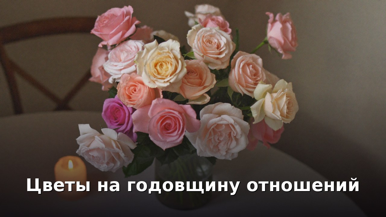 Цветы на годовщину отношений