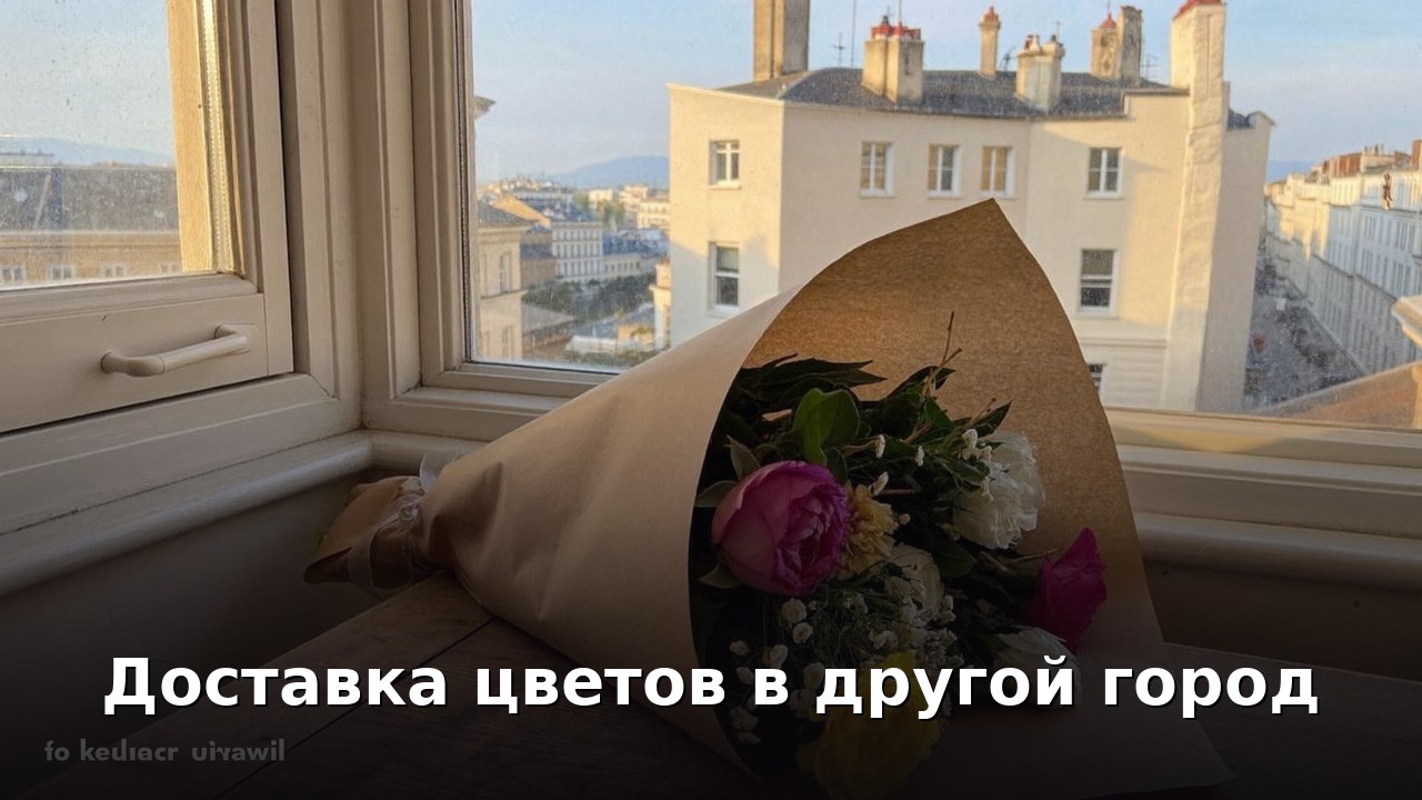 Доставка цветов в другой город