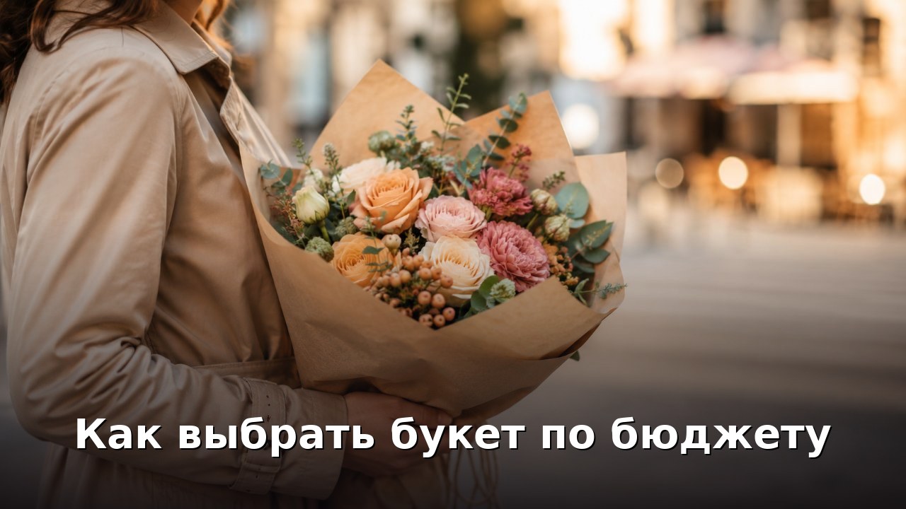 Как выбрать букет по бюджету