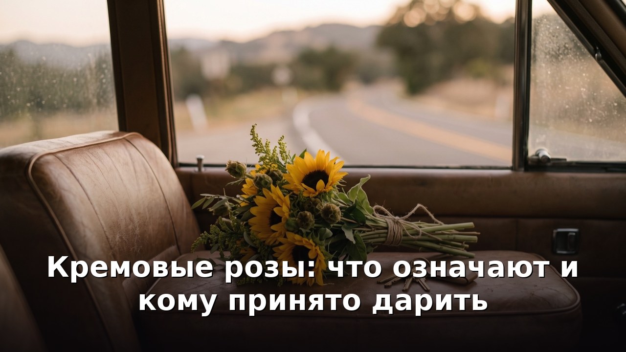 Кремовые розы: что означают и кому принято дарить