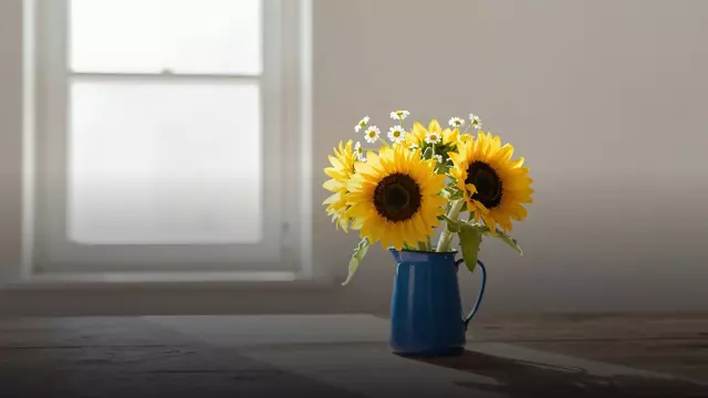 Небольшой букет с подсолнухами: идеи на каждый день