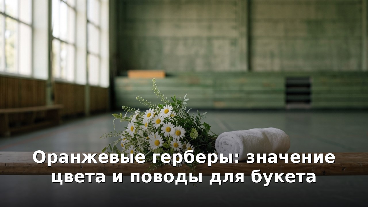 Оранжевые герберы: значение цвета и поводы для букета