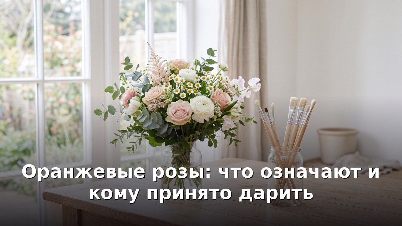 Оранжевые розы: что означают и кому принято дарить