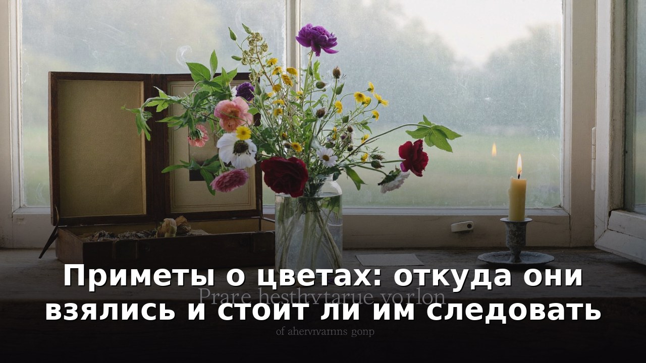Приметы о цветах: откуда они взялись и стоит ли им следовать