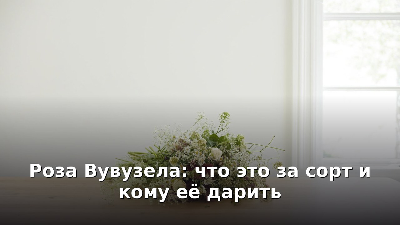 Роза Вувузела: что это за сорт и кому её дарить
