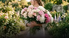 Розовые пионы бабушке: уместно ли и как выбрать