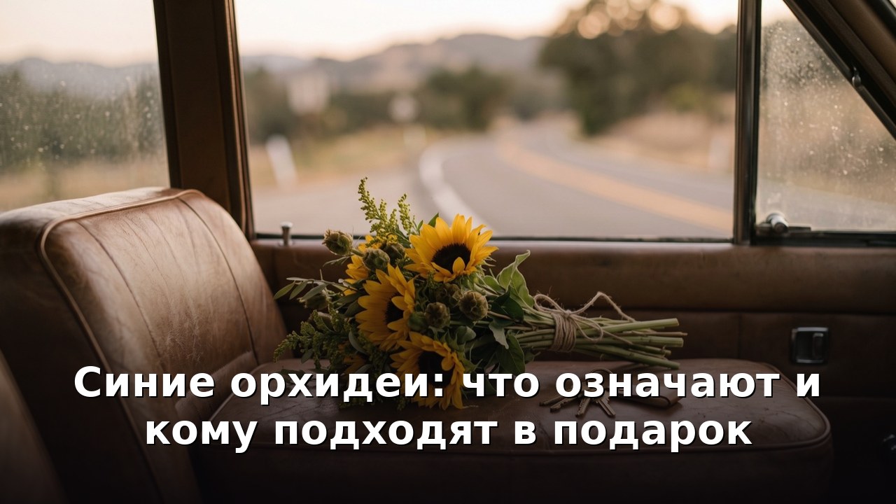 Синие орхидеи: что означают и кому подходят в подарок
