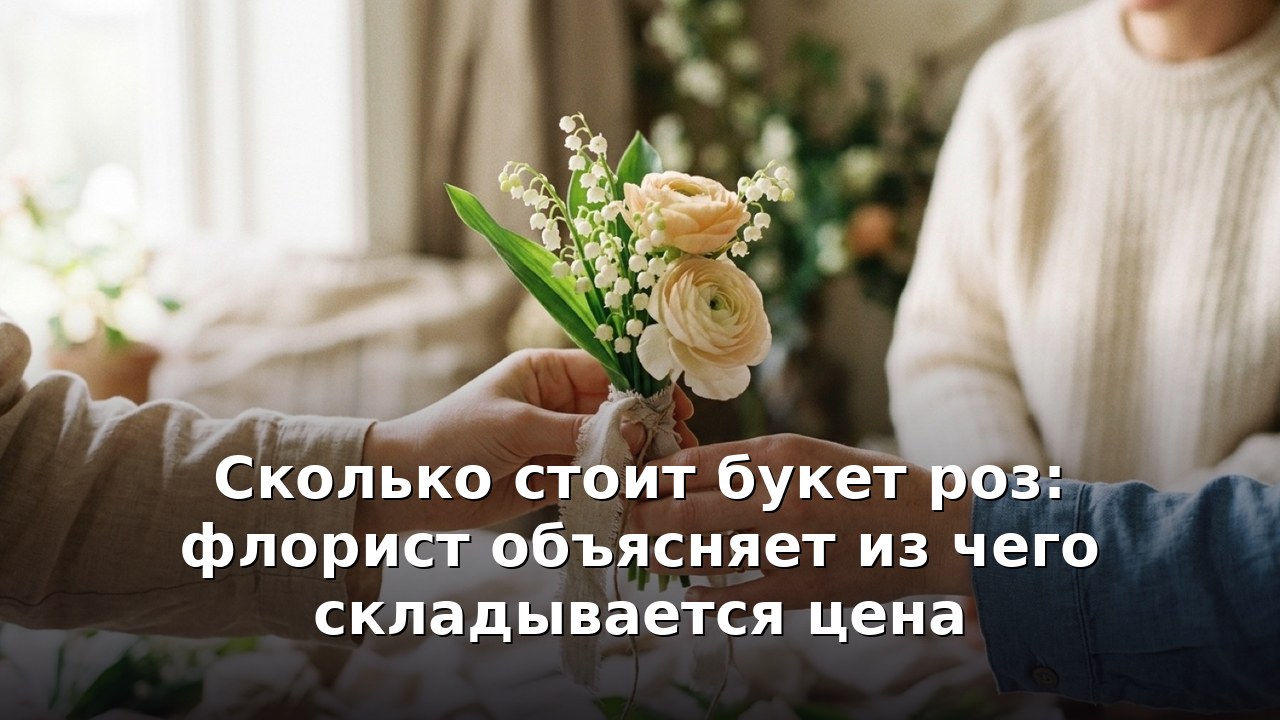 Сколько стоит букет роз: флорист объясняет из чего складывается цена