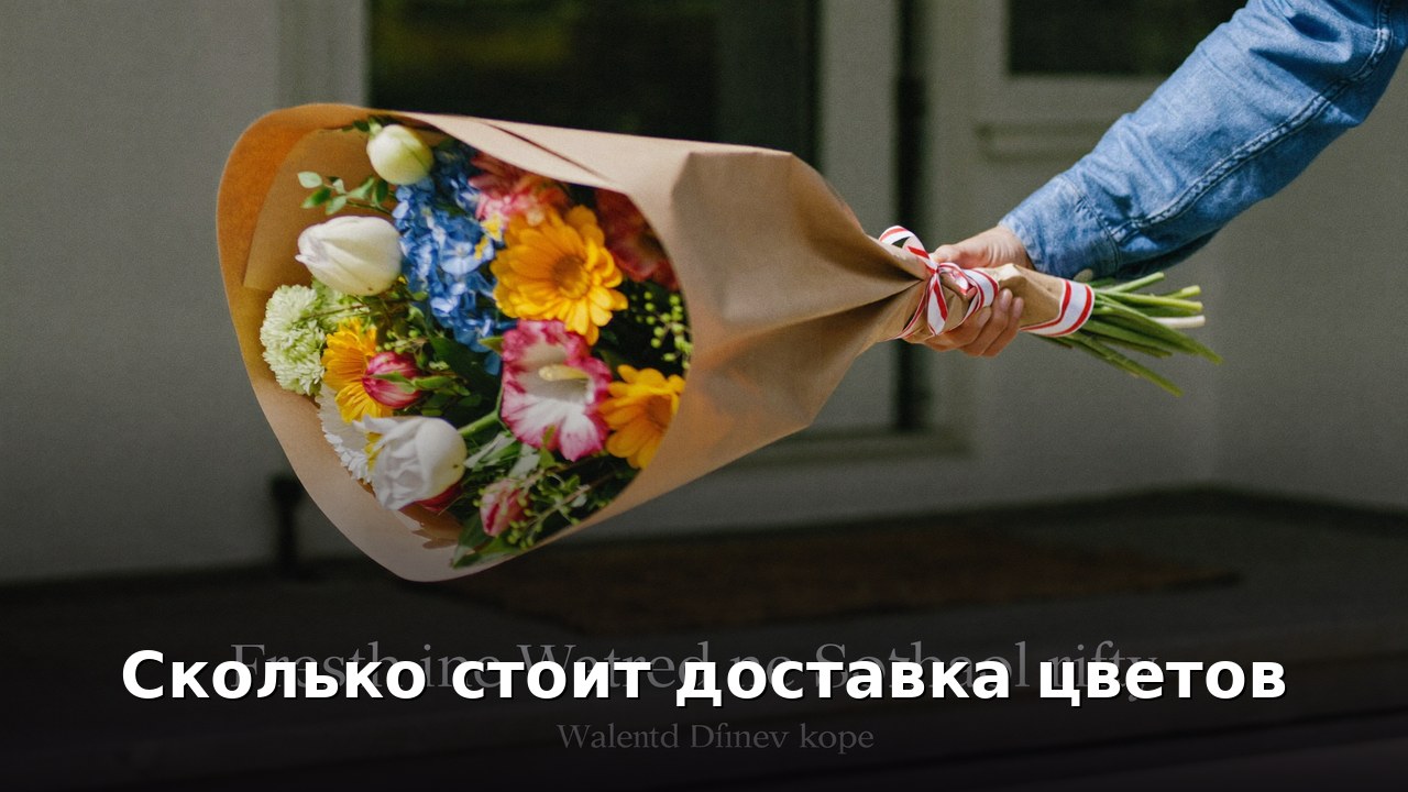 Сколько стоит доставка цветов