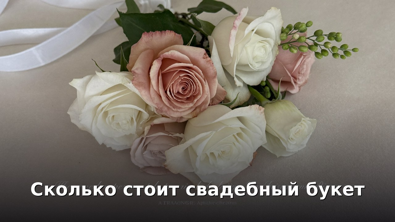 Сколько стоит свадебный букет
