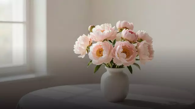 Сколько стоят пионы в вазе и как продлить им жизнь
