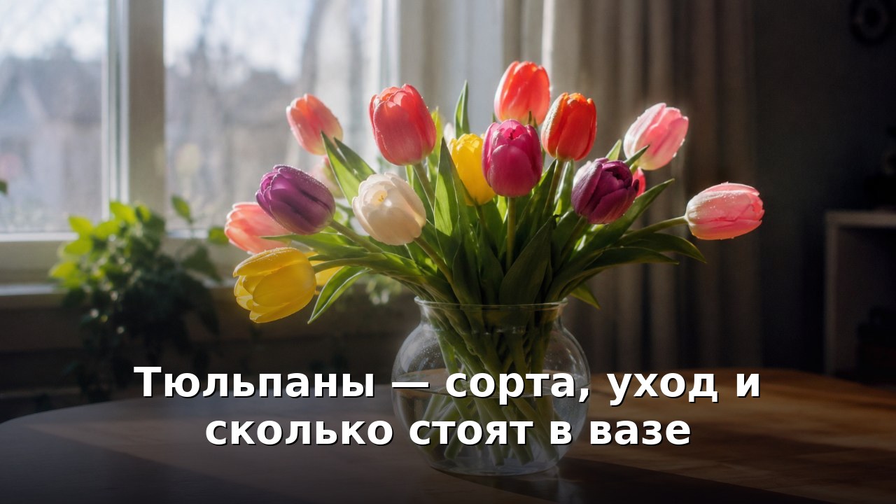 Тюльпаны — сорта, уход и стойкость в вазе