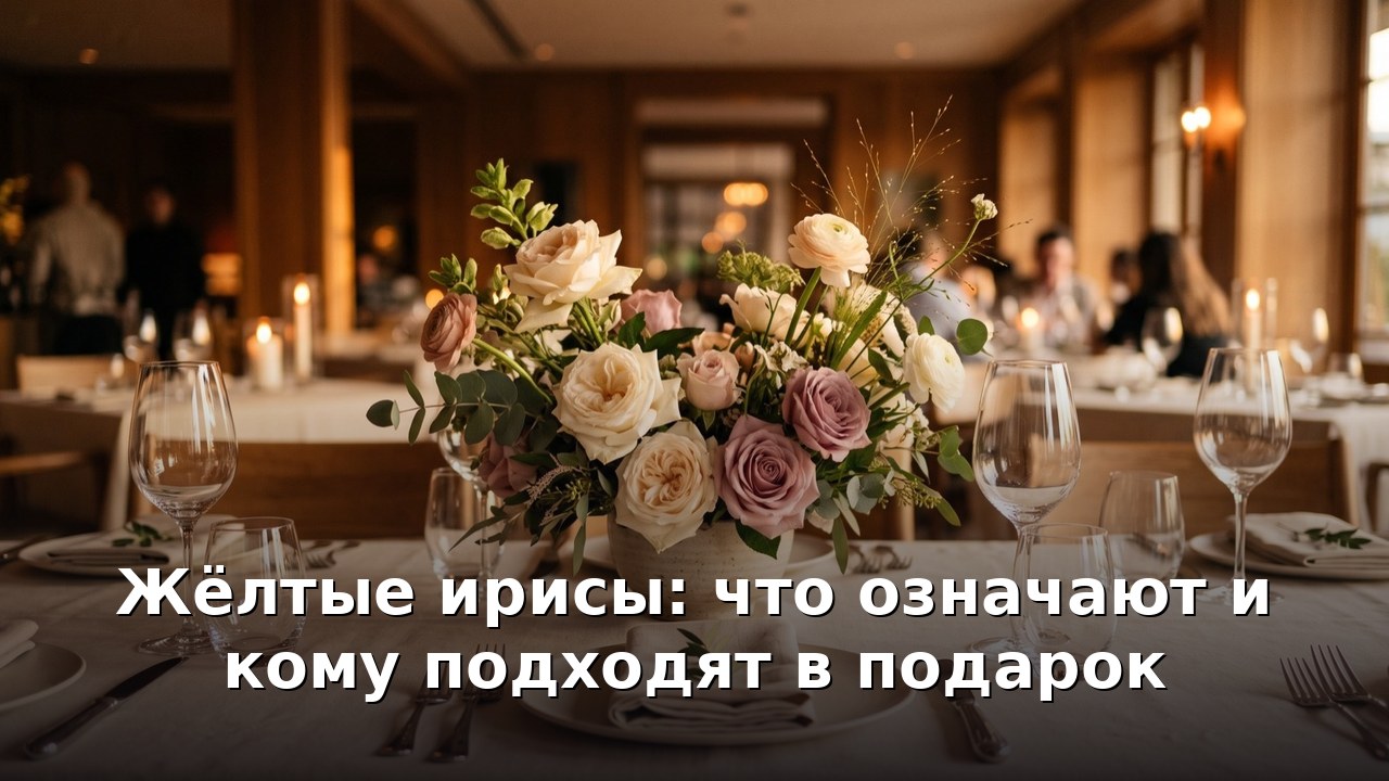 Жёлтые ирисы: что означают и кому подходят в подарок