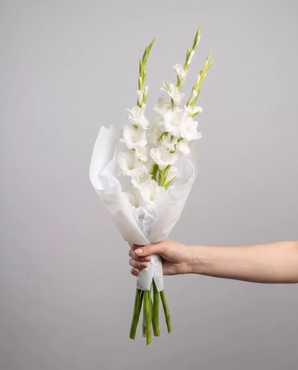 Bouquet of 3 white