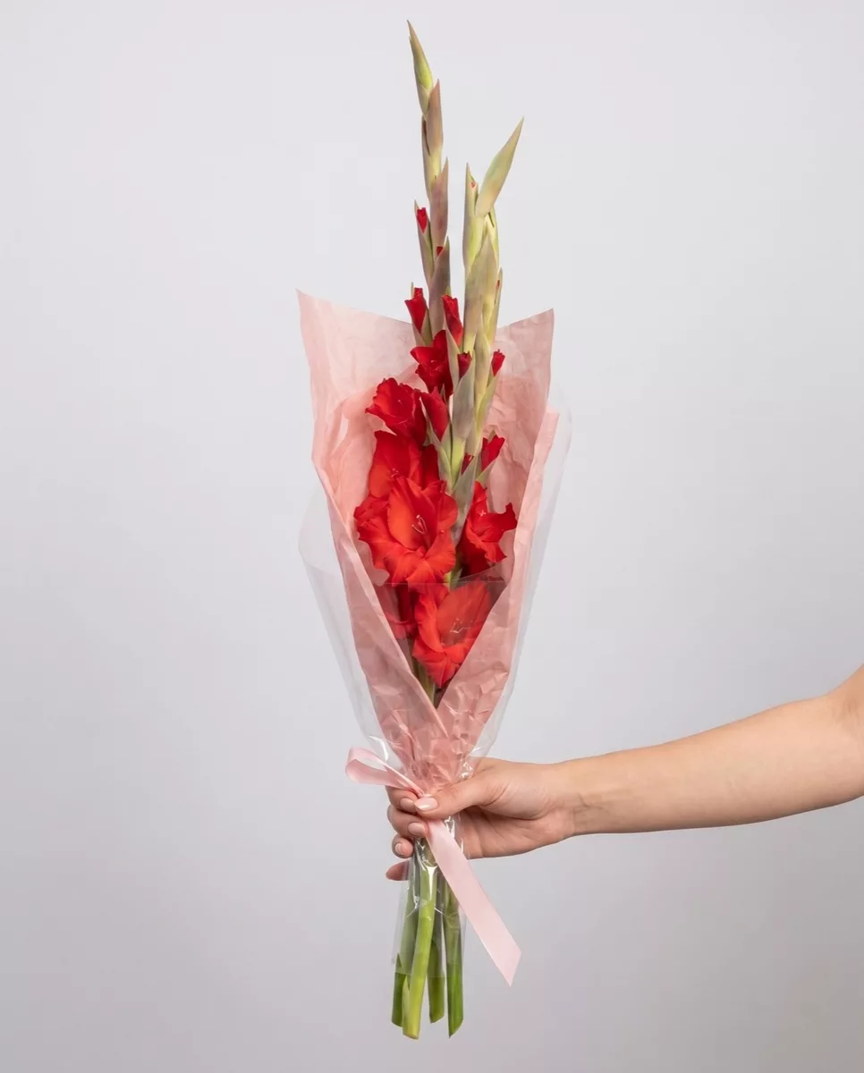 Bouquet of 3 red
