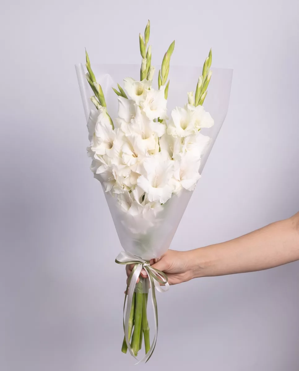 Bouquet of 5 white
