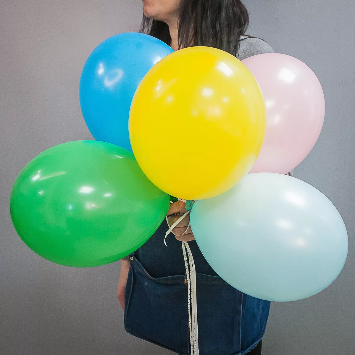 Helium balloons, 5 pcs