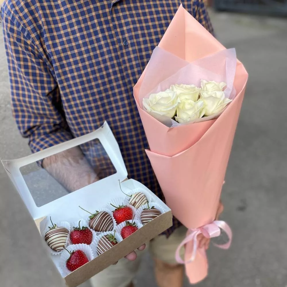 Flowers and in of in and roses