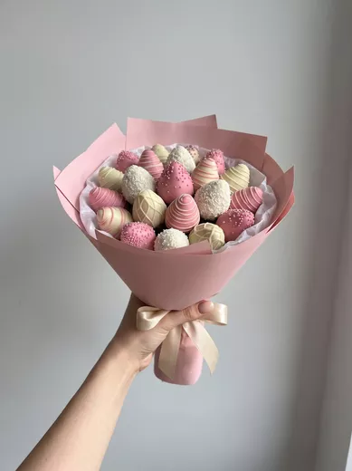 Букет из клубники в шоколаде 30 шт