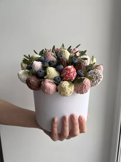 Букет из клубники в шоколаде