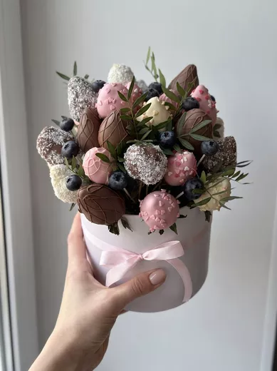 Букет из клубники в шоколаде (25 шт)