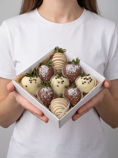 Клубника в бельгийском шоколаде