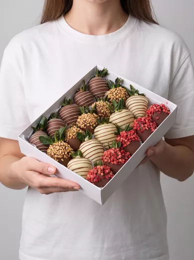 Клубника в шоколаде < Nut chocolate>