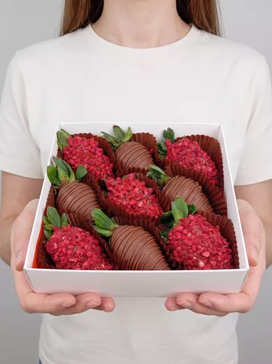 Клубника в шоколаде - Набор «Strawberry boom» (9 штук)