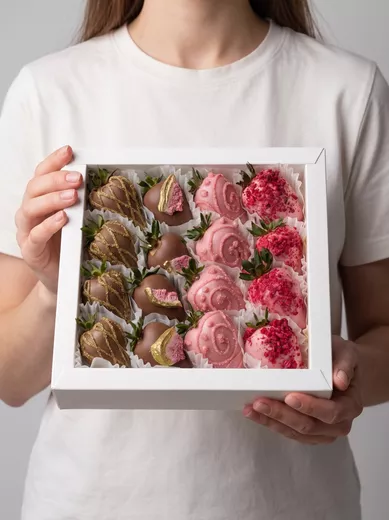 Клубника в шоколаде 16 шт