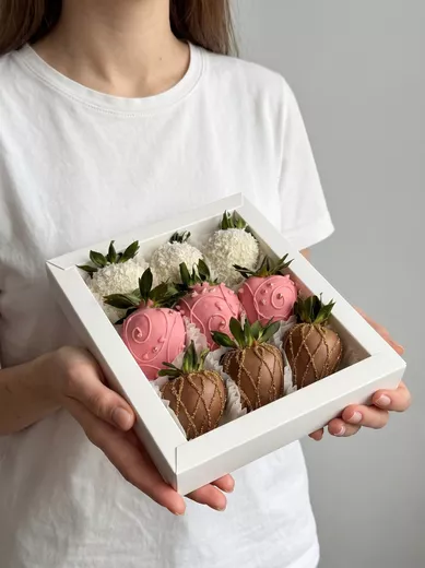 Клубника в шоколаде 9 шт
