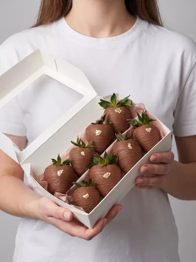 Клубника в шоколаде premium 8 ягод