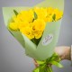 Букет из 15 желтых нарциссов