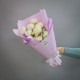 Букет из 9 белых ранункулюсов