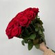 Букеты цветов из красных роз 37 шт, красивый букет цветов 50 см, букет живых цветов, Россия