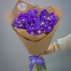 Букет из 25 синих ирисов