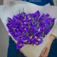 Букет из 51 синего ириса