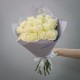 Букет из 15 белых роз