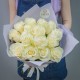 Букет из 15 белых роз